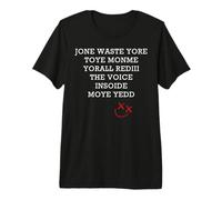 JONE Waste Yore Toye MONME, Divertida Miss You Jone Waste Yore Camiseta Premium