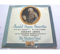 JONES, Geraint / PHILHARMONIA ORCHESTRA / SCHÜCHTER, Wilhelm - Handel Organ Concertos No. 8 in A Major / No. 16 in D Minor / DLP 1052 [Vinyl] JONES, Geraint / PHILHARMONIA ORCHESTRA / SCHÜCHTER, Wilhelm and Händel, Georg Friedrich (1685-1759)