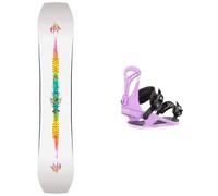 Salomon Snowboard - Packs (snowboard + fijaciones) - Pack Lotus 2025 - Blanco Blanco L.S.M