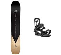 Jones - Packs (snowboard + fijaciones) - Pack Flagship Pro 2025 de Madera - Negro Negro 158 cm.161 cm.162W cm.164 cm.165W cm.159W cm.154 cm