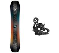 Jones - Packs (snowboard + fijaciones) - Pack Mountain Twin 2027 - Negro Negro 149 cm.151 cm.168W cm.161UW cm.158UW cm