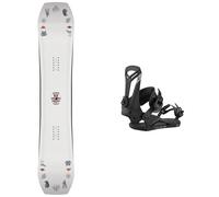 Jones - Packs (snowboard + fijaciones) - Pack Tweaker 2026 de Madera - Blanco Blanco 162 cm.154 cm.159 cm
