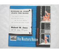 Jones, Richard M Plays The Blues EP HMV 7EG8125 EX/EX 1950s picture sleeve