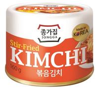 JONGGA Stir Fried Kimchi de Jongga / Fried Kimchi 1er paquete de 160 gramos / Calidad premium de Corea del Sur