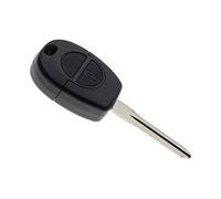 JONGO - Carcasa de Llave con Cuchilla Compatible con Nissan Almera, Almera Tino, Micra, Navara, Patrol, Primera, Serena, Terrano, Vanette | Caja Clave Plip Vehículo Mando a Distancia 2 Botones