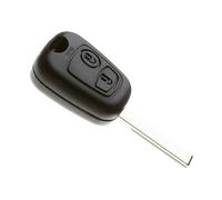 Jongo - Carcasa de Llave con Cuchilla Compatible con Peugeot 107 y 307 | Caja Clave Plip Vehículo Mando a Distancia 2 Botones