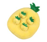 Jongyumo Juguete para gatos de zanahoria, juguete para perros, granja de zanahorias, juguete de rompecabezas, juguete de zanahoria, piña y fresa para cachorros, gatitos, perros pequeños