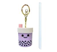 Jongyumo Llavero Vaso Bubble Tea Mini Recuerdos De Con Pajita