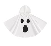 Jongyumo Poncho De Fantasma Infantil Suministros de disfraces de de terror