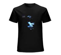 Joni Mitchell Unisex T-Shirt Printed tee Black Mens Top Shirt XL