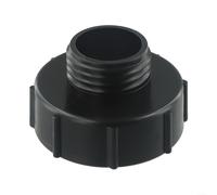 Jonikuper Adaptador de tanque IBC,Para tanques de agua 640L-1000L Barriles de lluvia,Conversión de rosca de 100 mm a 60 mm,Para tanques de agua, mangueras de jardín