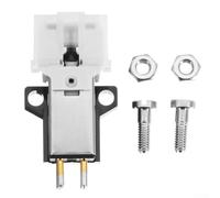 Jonikuper Aguja original de captación de cartucho de fonógrafo para AT3600L, ATN3601 y otros cartuchos compatibles, seguimiento de 3 g, radio de punta .0006, (SKU)