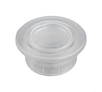 Jonikuper Agujero para sombrilla de RV para cubierta de anillo para mesa de sombrilla de RV con diámetro interior de 1.63 pulgadas, pieza de repuesto de plástico negro compatible con postes de