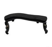 Jonikuper Almohadilla de apoyo ajustable para violín, para violín de tamaño 1/8 1/4 1/2 3/4 4/4 tamaño 4/4, espuma suave curvada, alivio del dolor de cuello (1/2)
