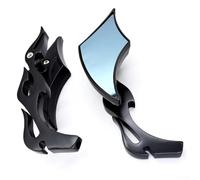 Jonikuper Bloque de equilibrio de aleación de aluminio para manillar de motocicleta de 22 mm, rojo/azul/dorado/Ti/negro, compatible con la mayoría de motocicletas (negro)