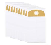 Jonikuper Bolsas de vacío desechables para Flex FLE00219 y para VC6 487287, recogen el polvo mejorando eficientemente la potencia de succión y el flujo de aire, 4/10 paquetes (paquete de 10)