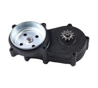 Jonikuper Caja de cambios de embrague de doble cadena de 49 cc para ATV y mini motor todoterreno para motor de bicicleta, aleación de aluminio y construcción de acero