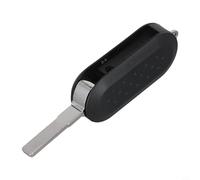 Jonikuper Carcasa de repuesto para llave remota de 5 botones compatible con LR4 para Range para Rover Sport para Evoque 2010-2013, ABS negro y plateado + metal