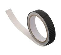 Jonikuper Cinta de protección para la cabeza de pala de tenis, material de 0,25 mm de grosor para palas de pickleball y tenis de playa, 500 cm de longitud, color negro, para cinta protectora de bordes