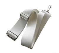 Jonikuper Correa central de la red de tenis, ayuda ajustable material de nylon de las correas de los 2.2m con el gancho de la primavera del acero inoxidable para los accesorios de la cancha