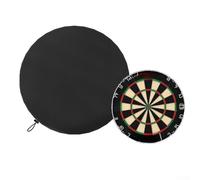 Jonikuper Cubierta antipolvo para dardos con banda elástica 600D Oxford protección contra el polvo escudo protector para tablero de juego electrónico estándar de 24 pulgadas