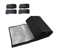 Jonikuper Cubierta de aislamiento de tubería de cobre HVAC de 72 x 10.2 pulgadas, resistente a la intemperie para sistemas divididos de CA mini sin conductos de calor con tela Oxford 600D y lámina de