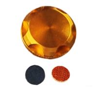 Jonikuper DAIWA - Pomo de freno mecánico para carrete de baitcasting compatible con Steez Air, PX68 Pixy y Alphas, aleación de aluminio CNC, 8 colores, piezas de carrete de pesca (dorado)