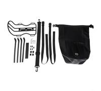 Jonikuper Estante de horquilla frontal de metal con gran capacidad totalmente impermeable de 10 L para bicicletas de carretera, bicicletas eléctricas y scooters (2 soportes + 2 bolsas)