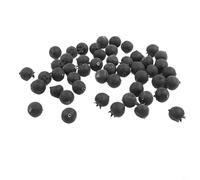 Jonikuper Frutas artificiales realistas de espuma de arándanos para decoración del hogar y cocina, 50 piezas de 2 cm cada una, ideal para casas de muñecas, jardines en miniatura y exhibiciones de