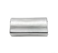 Jonikuper Gancho de remolque para parachoques trasero - Clase ML W166 Línea 2012-2015, tapa de enganche de remolque ABS de 80 mm con acabado galvanizado, reemplazo directo 1668851423