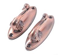 Jonikuper Ganchos de cortina vintage en forma de cisne, paquete de 2 - Colgador de pared de aleación de zinc para cortinas, sombreros, ropa - para una fácil instalación, sin daños para organización