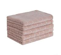 Jonikuper Juego de 5 paños de cocina de microfibra, suaves y absorbentes, de secado rápido, lavables a máquina, 30 x 30 cm, trapos para cocina, baño o polvo (curry)