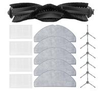 Jonikuper Kit de accesorios de repuesto para robot aspirador Haier HSR Home para M3 - Incluye 2 filtros, 2 cepillos laterales, 1 cepillo principal, 2 paños de fregona (B)