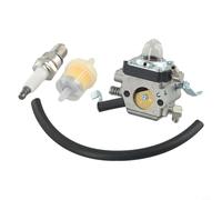 Jonikuper Kit de carburador para Wacker BS50-2, BS50-2i, BS60-2, BS60-2i, BS70-2i y para HDA 242, para sierras de corte de hormigón HDA 252, incluye línea de combustible, junta, chispa (SKU)