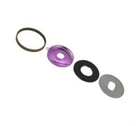 Jonikuper Kit de reparación de carrete de pesca con piñón, pastilla de freno de carbono, placa de presión y arandelas para modelos Daiwa de 5ª generación con mango derecho de gota de agua, 28 mm