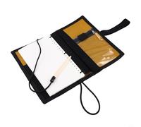 Jonikuper Libro de notas húmedas para buceo con papel de recambio impermeable de 50 páginas, 2 pizarras y bolsillos de almacenamiento para escritura bajo el agua (amarillo)