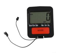 Jonikuper Máquina de remo de repuesto con pantalla LCD para seguimiento de ejercicios, compatible con máquinas de remo y escalones, color negro