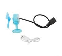 Jonikuper Mini generador de turbina eólica portátil - 5W USB fuente de alimentación exterior para camping, senderismo y uso, cargador compacto de 14 x 12 x 6 cm (SKU)