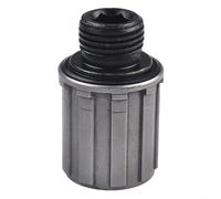 Jonikuper Mountain - Cuerpo de cubo de bicicleta, cuerpo de cubo de casete de acero de 8 a 11 velocidades con arandela, compatible con Quando, para bujes NovaTec y Fastace (cuentas sueltas negras de 8