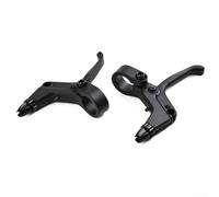 Jonikuper Palancas de freno de bicicleta de montaña para niños, aleación de aluminio ligera, perfectas para jinetes jóvenes (negro)
