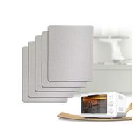 Jonikuper Paquete de 5 hojas de guía de onda de mica para horno microondas, repuesto de 12 x 15 cm, 0,4 mm de grosor, pieza de reparación aislante compatible con el hogar