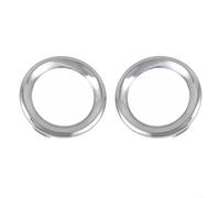Jonikuper Par de luces antiniebla cromadas 6VM61SZ0AA 6VN96SZ0AA compatible con Jeep Renegade 2019-2021 inserto de parachoques delantero
