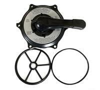 Jonikuper Para Hayward Multiport Valve Key Cover Handle Assembly, con junta y junta tórica, para 1.5 pulgadas para sistema de filtro de piscina Vari-Flo