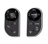 Jonikuper Pomo de cambio de 13 velocidades para Eaton Fuller Old Style, repuesto A4490, perilla de palanca de cambios ABS plateado con diseño de pulsación de tecla