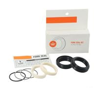 Jonikuper Sello antipolvo de horquilla de 30 a 40 mm para Fox, compatible con soportes de 30 mm, 32 mm, 34 mm, 35 mm, 36 mm, 38 mm, 40 mm, goma negra y (35 x 45 mm)