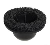 Jonikuper SH29 - Alfombrilla para maletero de maletero para caja lateral 23/36, juego de alfombrillas superiores e inferiores, poliuretano negro antideslizante para maletero de motocicleta con