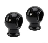 Jonikuper Soporte de extensión de clavija de pie para motocicleta, reposapiés de aluminio resistente ajustable de 360° para modelos de turismo, juego de clavijas de carretera cómodas para pasajeros