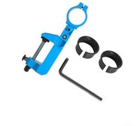 Jonikuper Soporte para taladro eléctrico con abrazadera ajustable para fijación, cabezal giratorio de 360°, soporte de herramienta de taller de aleación de aluminio para taladro y amoladora (SKU)