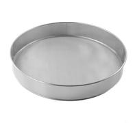 Jonikuper Tamiz de harina de acero inoxidable para cocina, tamiz de malla fina para hornear, cocinar, azúcar y aceite para colar - 30 cm (25 cm)