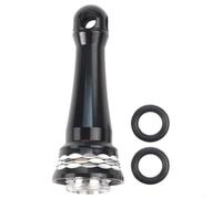 Jonikuper Tornillo de soporte de equilibrio de carrete de pesca de 11,7 mm compatible con Daiwa Fuego, Tatula, Prorex, Luvias, Alphas Air TW, juego de 3 piezas en morado, plata, gris (negro)